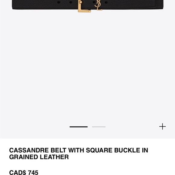 YSL Cassandra belt - Picture 5 of 6